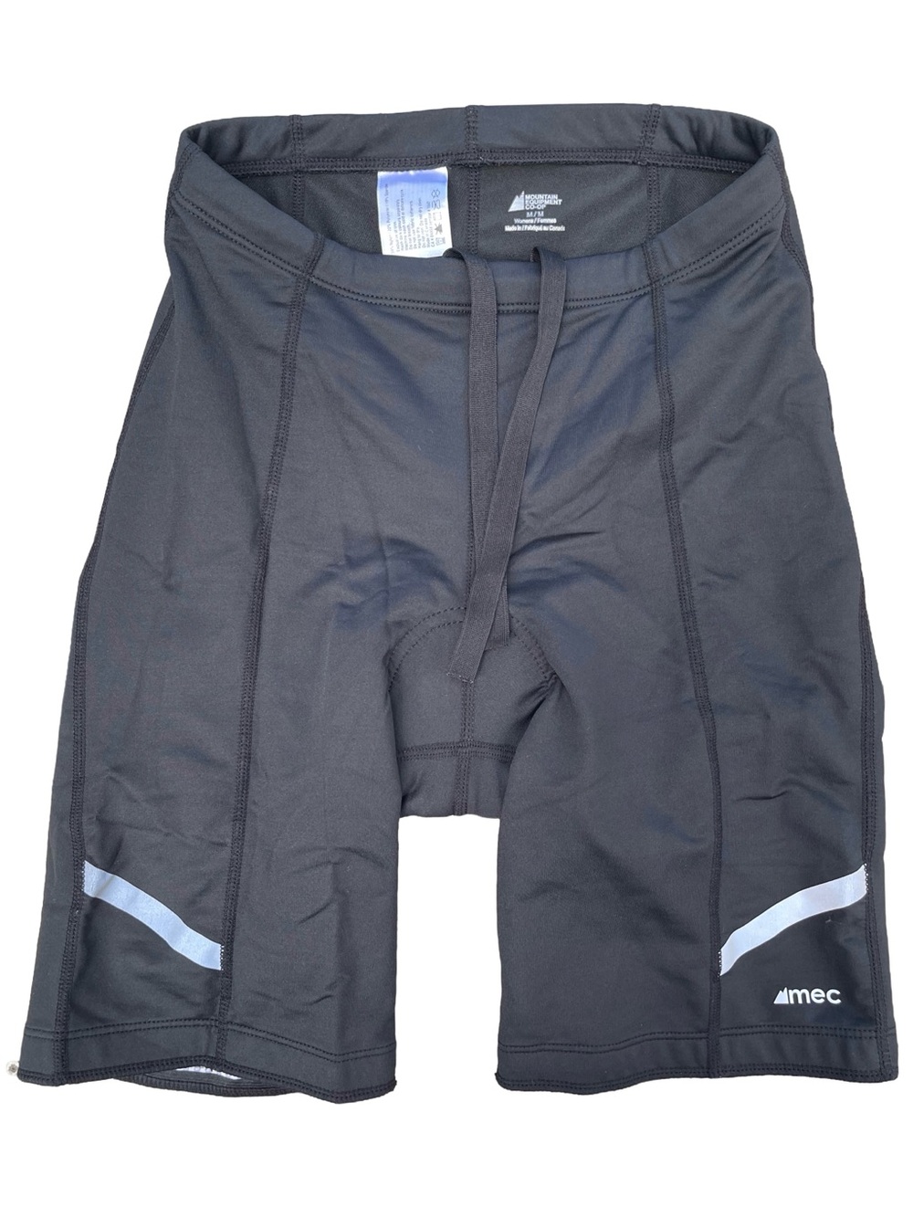 MEC Women's Padded Cycling Shorts Size M Black